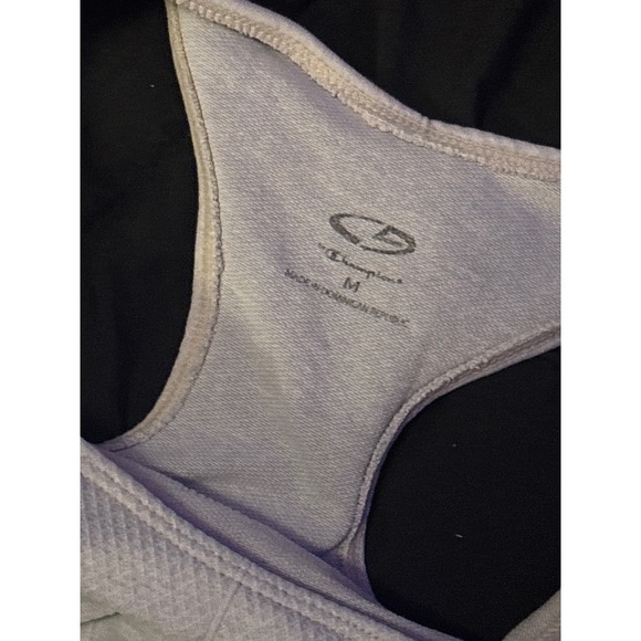 C9 by Champion Women's Gray Seamless Racerback Sports Bra, Size Medium - Picture 4 of 4